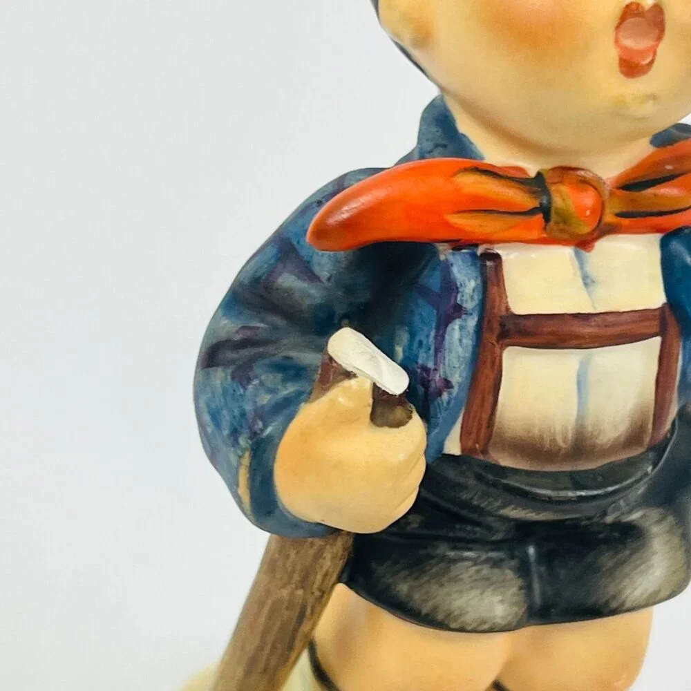 Vintage Hummel Little Hiker Boy Figurine W. Germany TMK-3 1960-1963 Hand Painted
